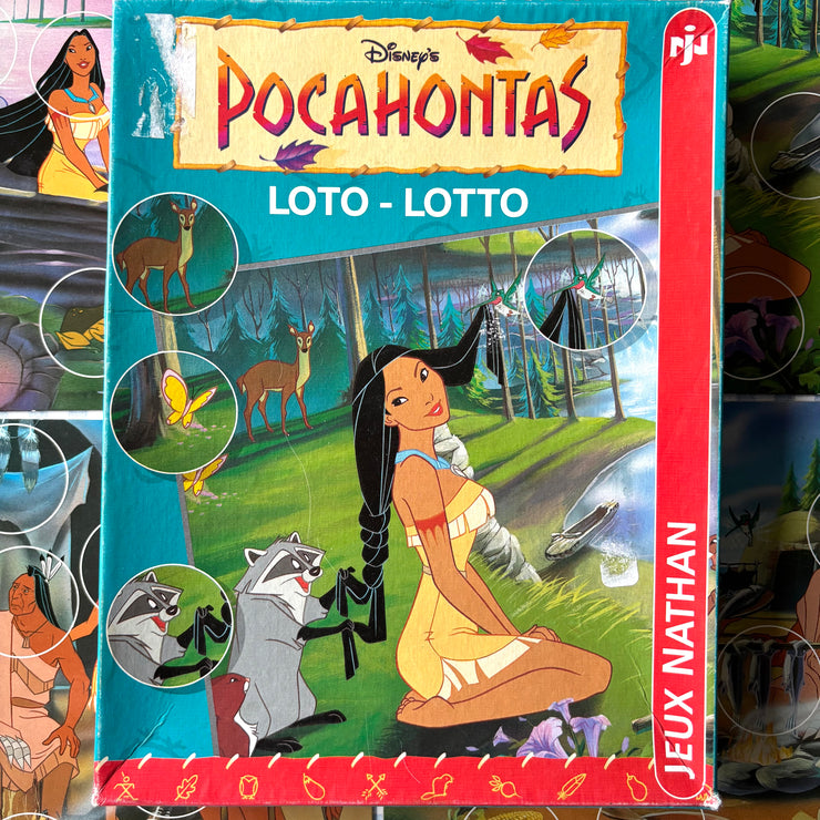 Jeu loto Pocahontas