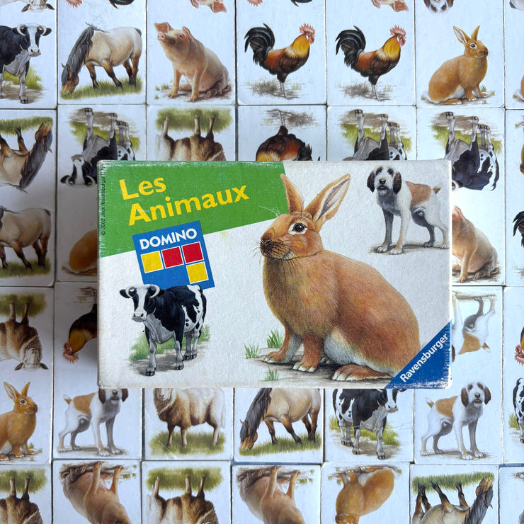 Jeu domino Les animaux
