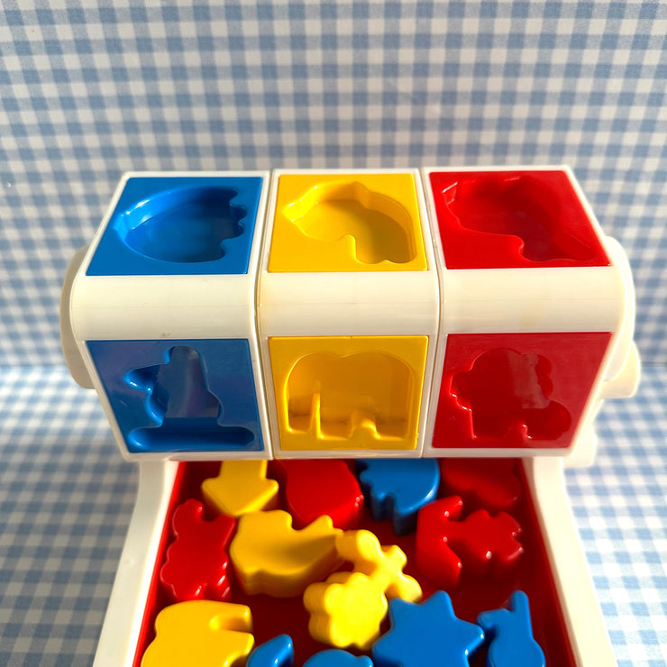 Chariot puzzle rotatif