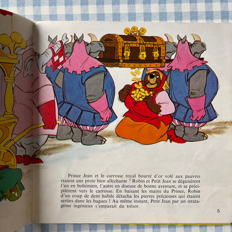 Livre cassette  Robin des bois