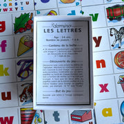 Jeu Domino les lettres