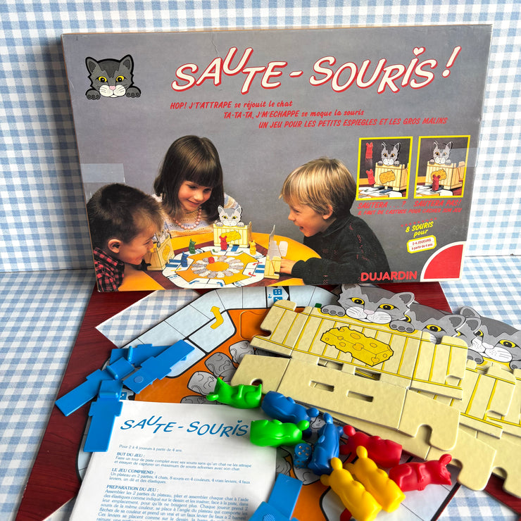 Jeu société saute souris vintage