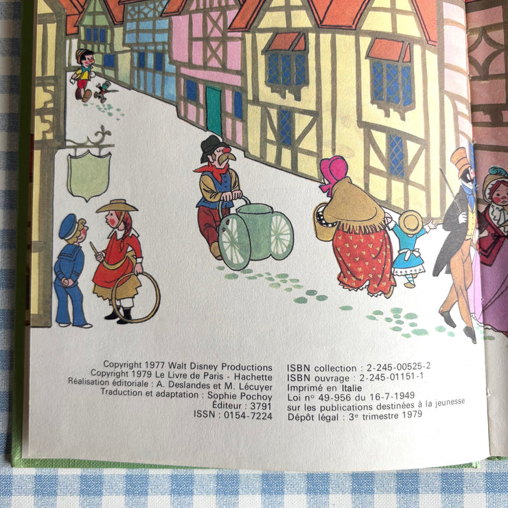 Livre Pinocchio et la baleine