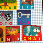 Jeu je forme des images mots