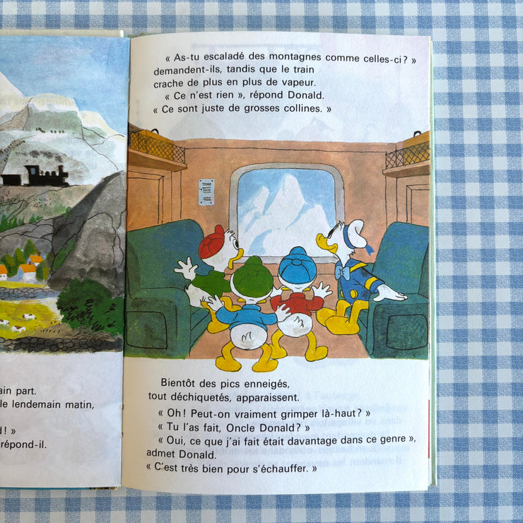 Livre Donald alpiniste