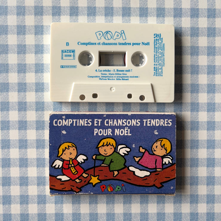 Cassette audio Comptines et chansons tendres pour Noel