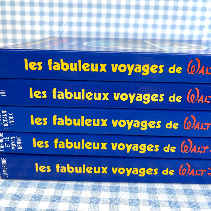 Collection complète Les fabuleux voyages Walt Disney