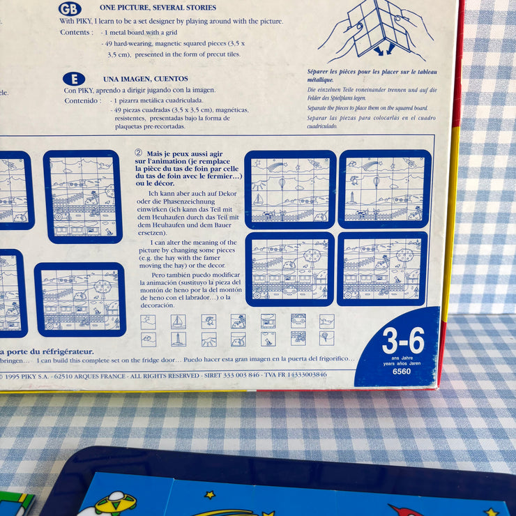 Jeu Piky magnétique vintage