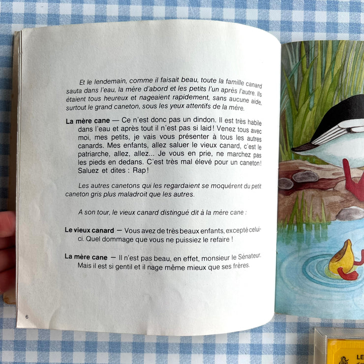 Livre cassette Le vilain petit canard