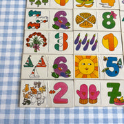 Jeu domino des chiffres