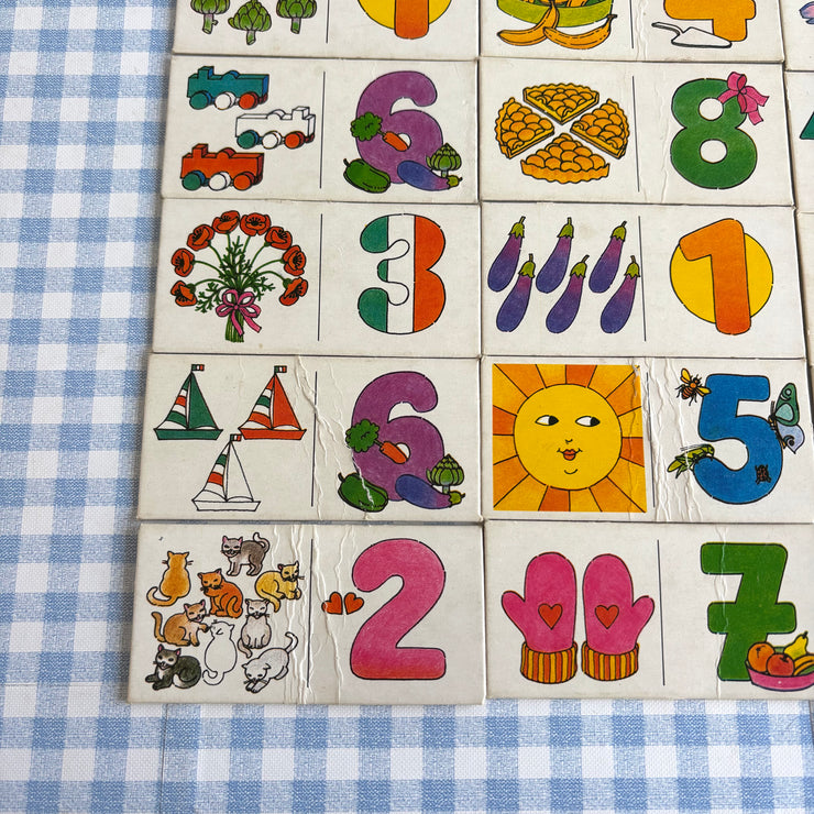 Jeu domino des chiffres