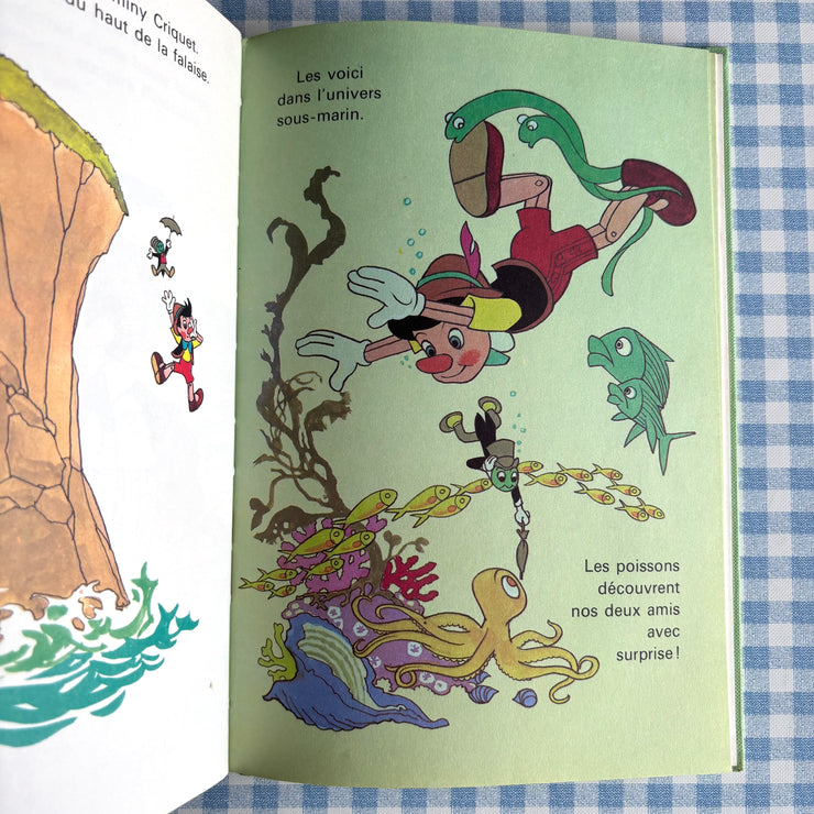 Livre Pinocchio et la baleine