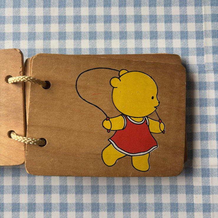 Livre en bois Ploum