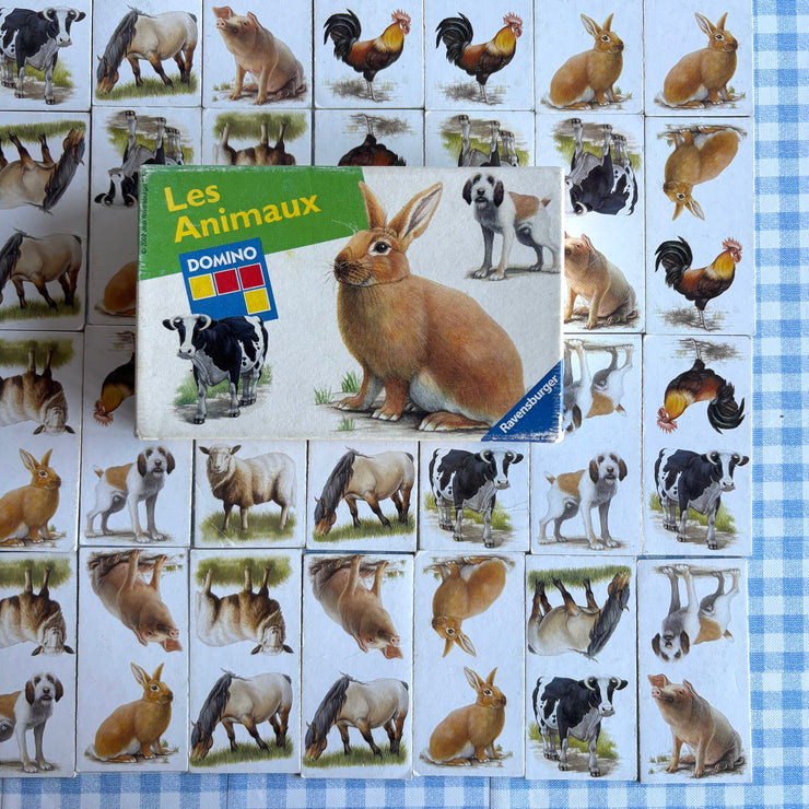Jeu domino Les animaux