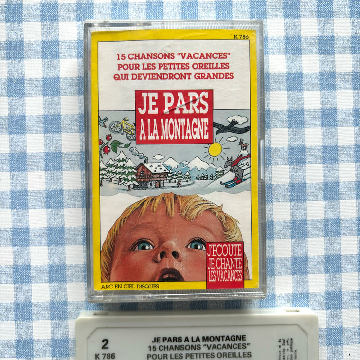 Cassette audio Je pars à la montagne