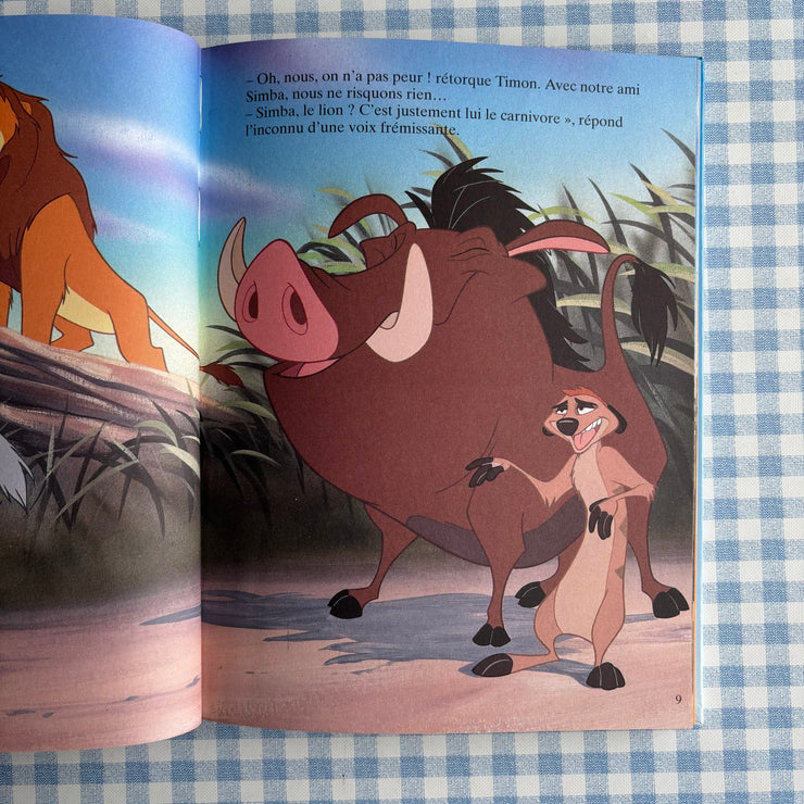 Livre Timon et Pumba