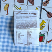 Jeu loto instruments de musique