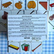 Jeu loto instruments de musique