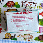 Jeu Les animaux domino puzzle