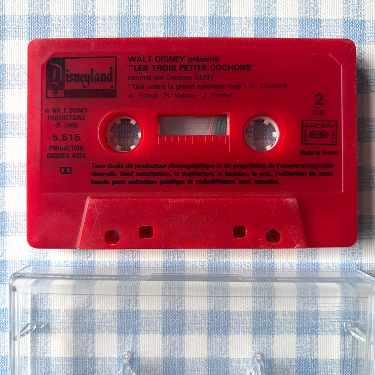 Cassette Les 3 petits cochons
