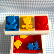 Chariot puzzle rotatif