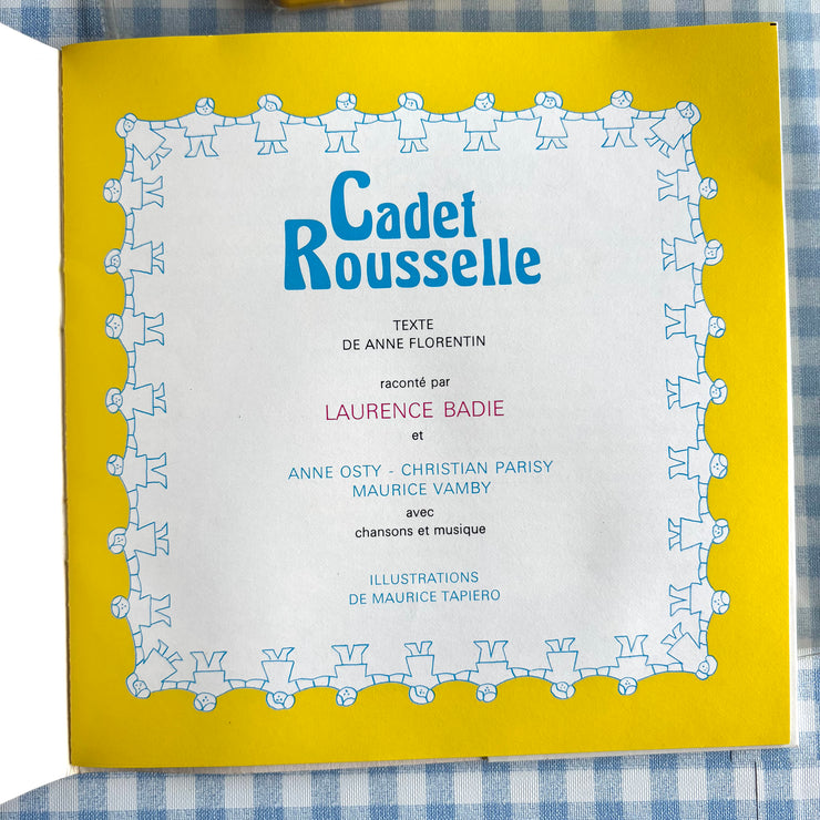 Livre cassette Cadet Rousselle