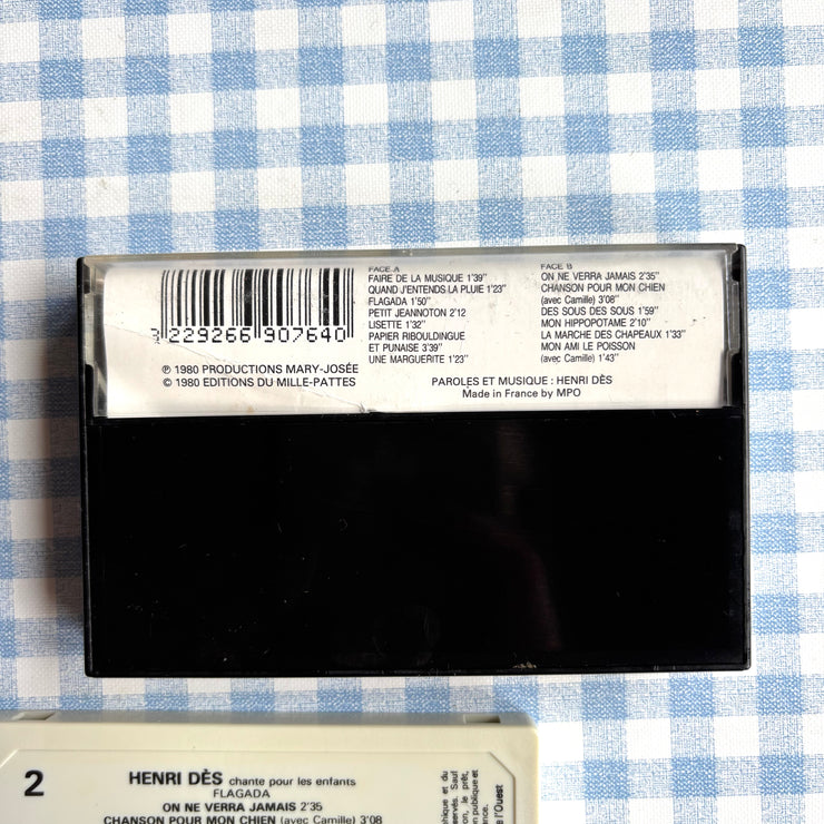 Cassette audio Henri Dés