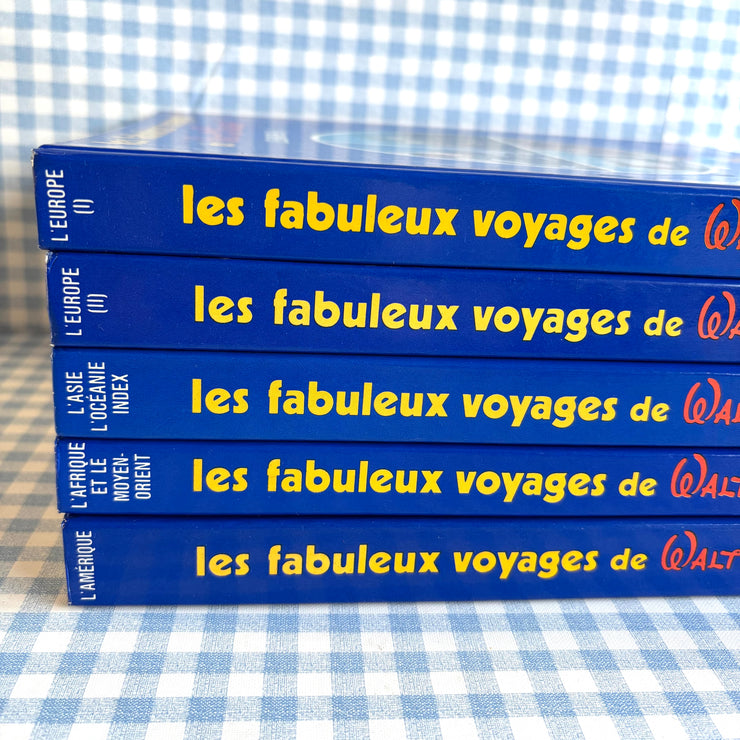 Collection complète Les fabuleux voyages Walt Disney