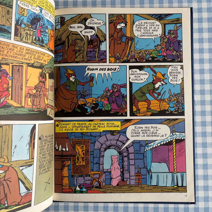 Livre Bande dessinée Robin des bois
