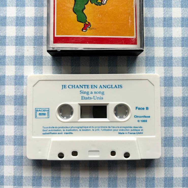 Cassette audio Je chante en anglais