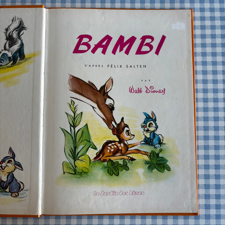 Livre Bambi