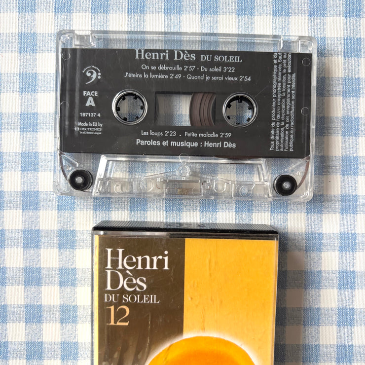 Cassette audio Henri Dés 12