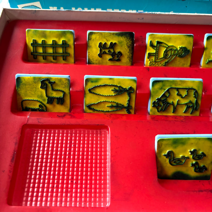 Jeu tampons encreurs Ma jolie ferme