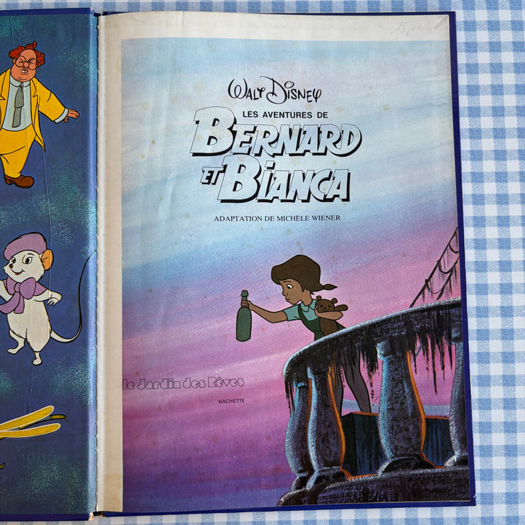 Livre Bernard et Bianca