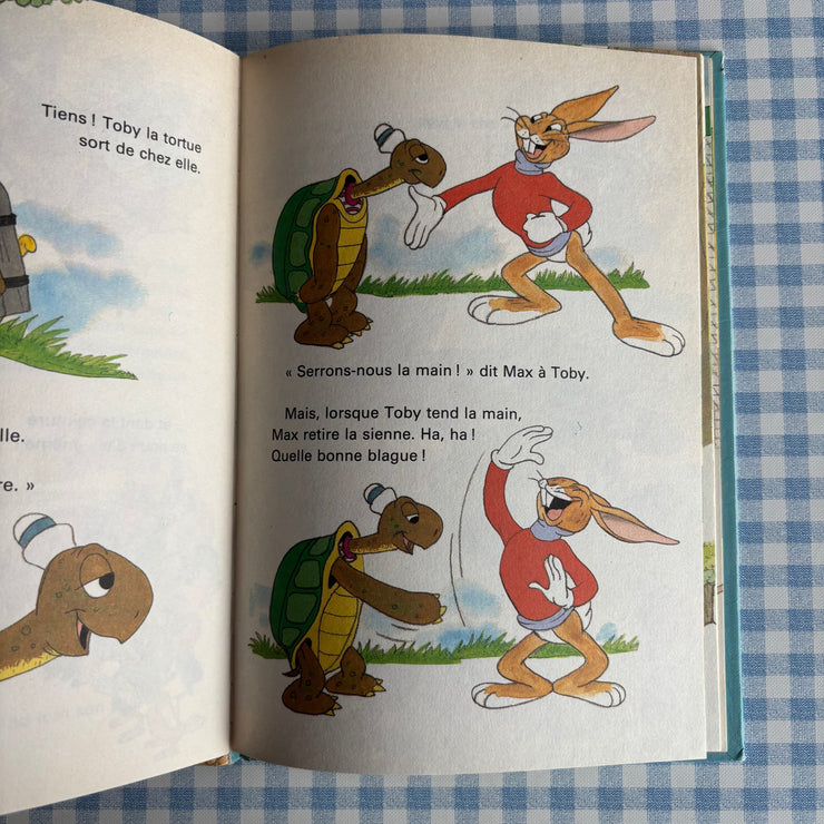 Livre Le lievre et la tortue