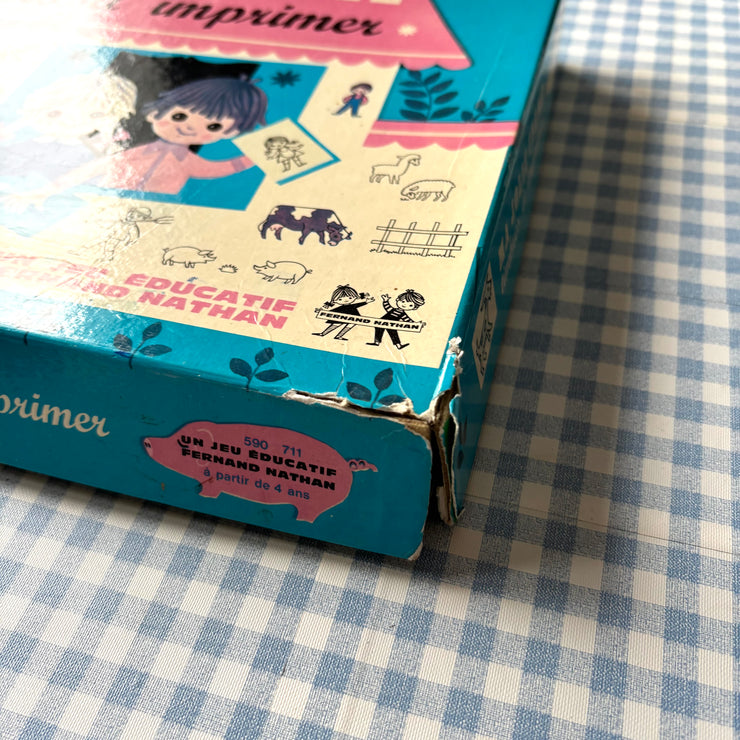 Jeu tampons encreurs Ma jolie ferme