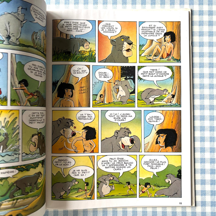 Bande dessinée Le livre de la jungle
