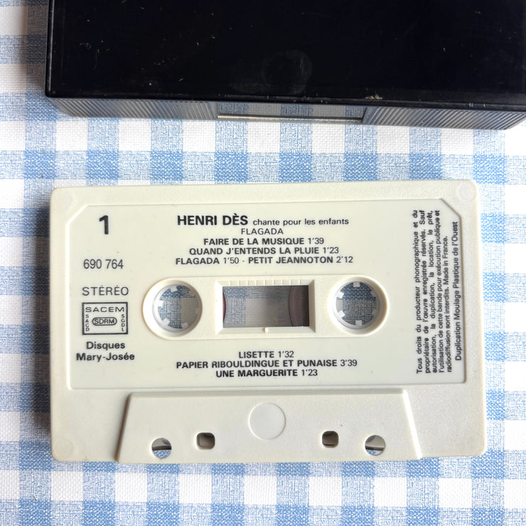 Cassette audio Henri Dés