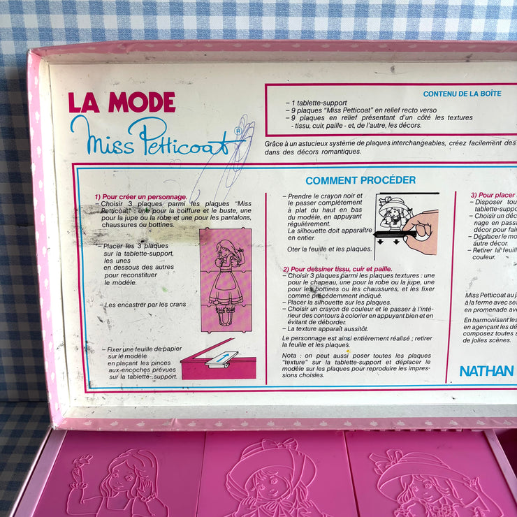 Jeu La mode Miss petticoat