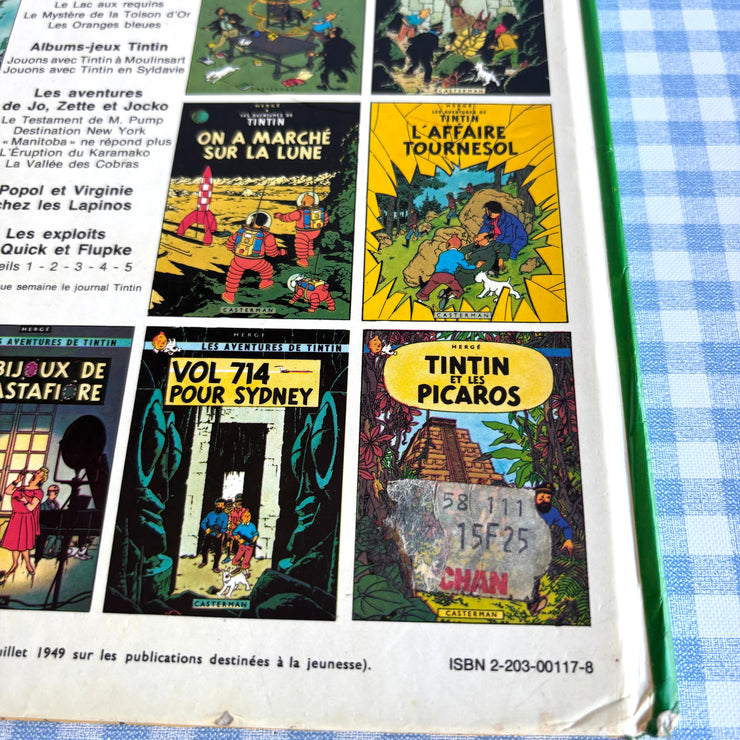BD Tintin L'affaire Tournesol