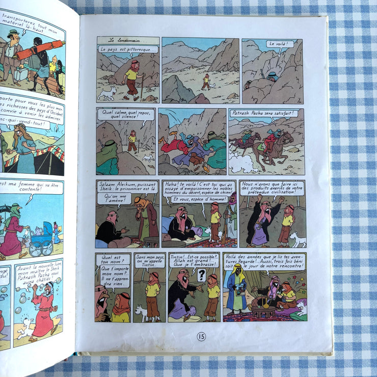 BD Tintin Les cigares du Pharaon