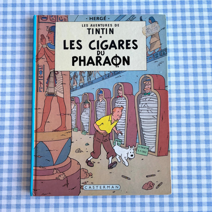 BD Tintin Les cigares du Pharaon