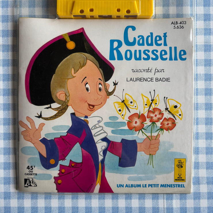 Livre cassette Cadet Rousselle
