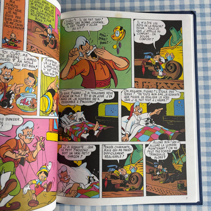 Livre bande dessinée Pinocchio