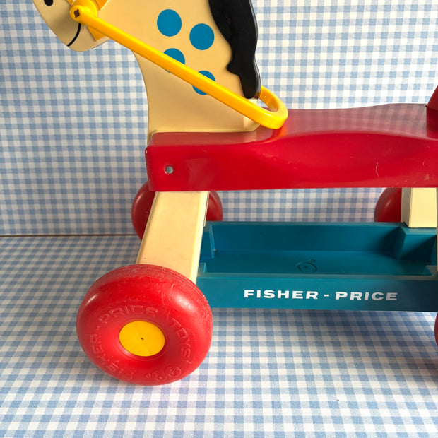 Jouet porteur cheval Fisher price