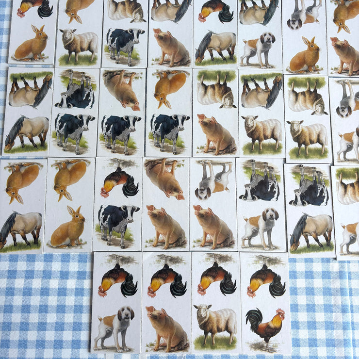 Jeu domino Les animaux