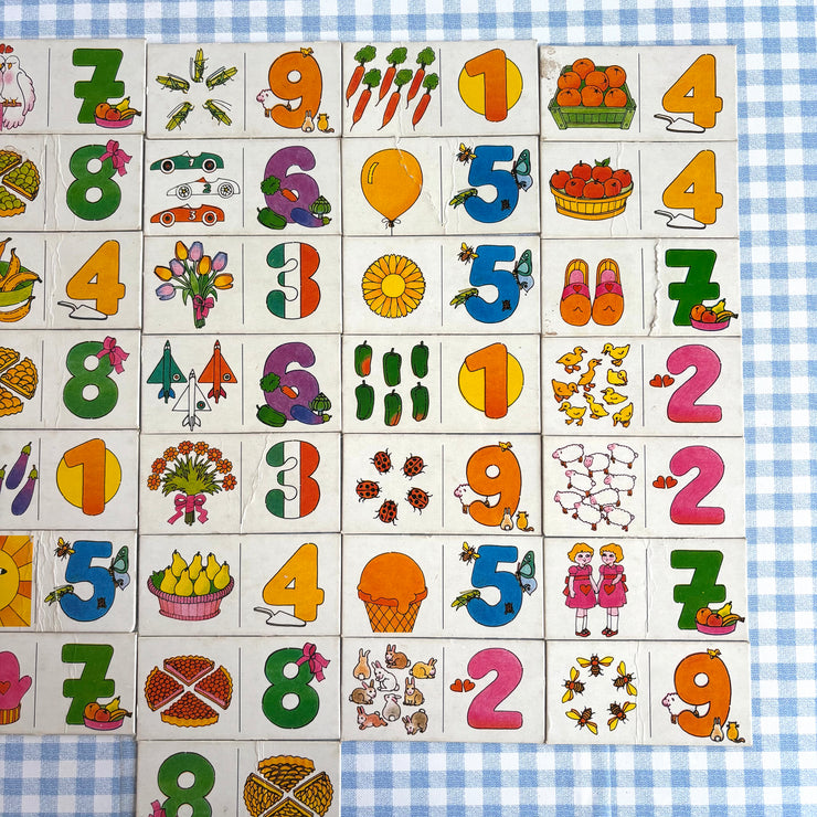 Jeu domino des chiffres
