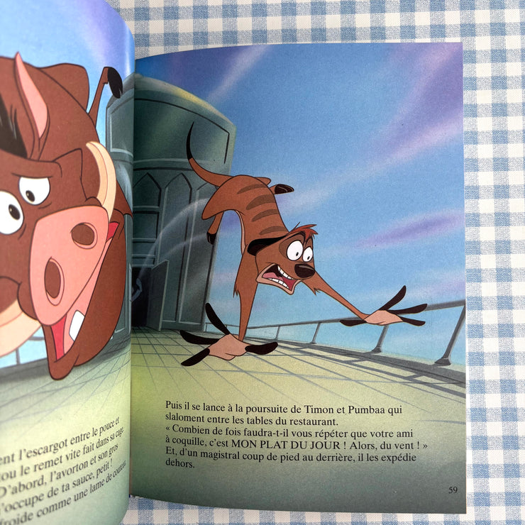 Livre Timon et Pumba