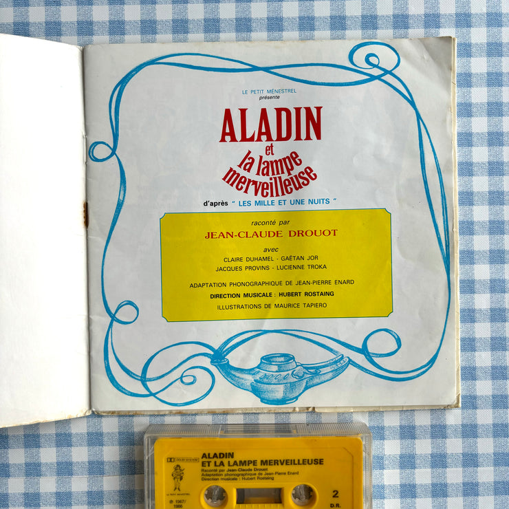 Livre cassette Aladin