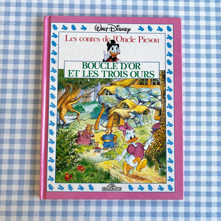 Livre Boucle d'or et les 3 ours